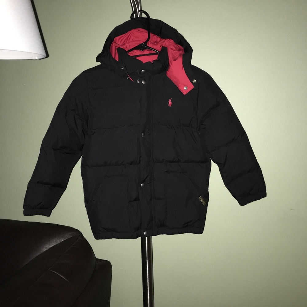 Boys Ralph Lauren Polo coat size 7 brand new